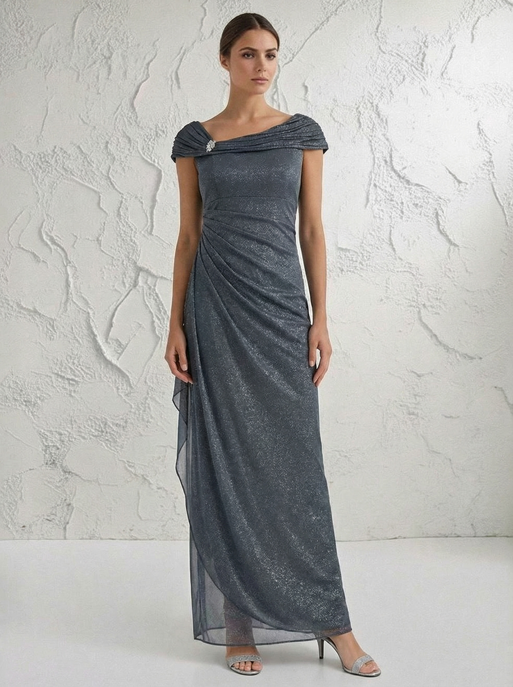 Off the Shoulder Lace Appliques Mermaid Mother of the Bride Dresses