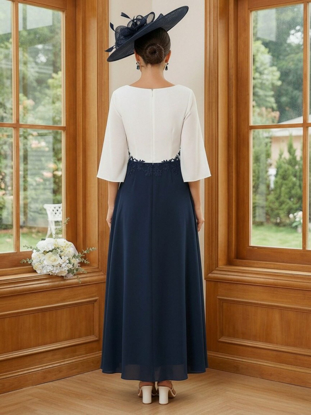 Chiffon V Neck A Line Mother of the Bride Dresses