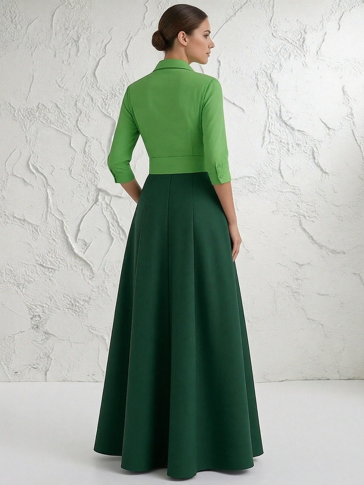 Chiffon V Neck A Line Bow Mother of the Bride Dresses