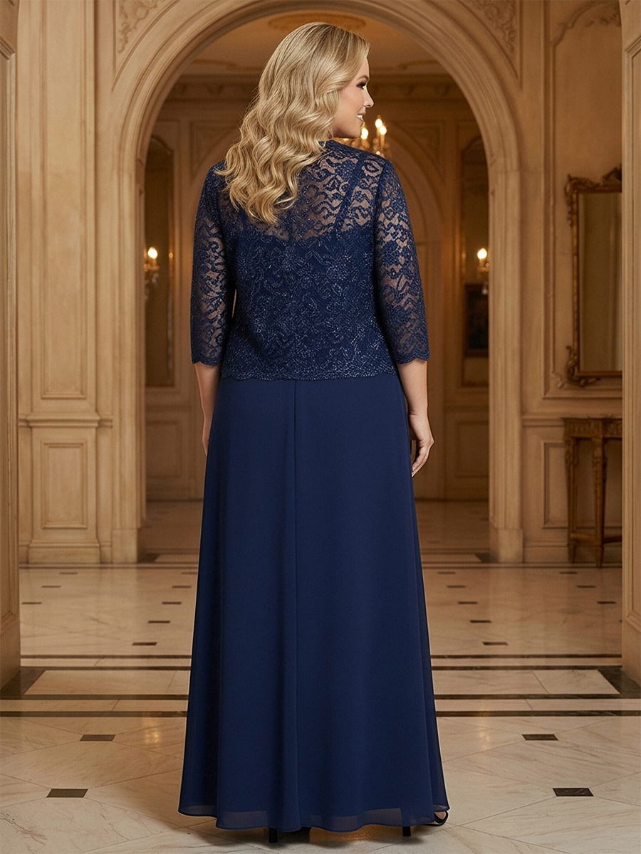 Chiffon Sweetheart Neck Mother of the Bride Dresses with Jackets