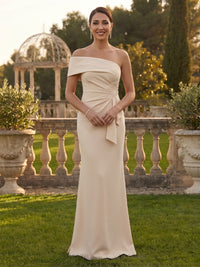 Mermaid Off Shoulder Sleeveless Mother of the Bride Dresses