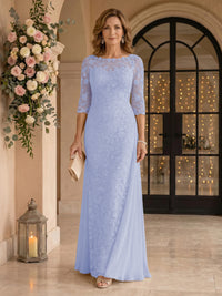 Jewel Lace Mermaid Floor Length Mother of the Bride/Groom Dresses