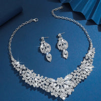 Elegant Jewelry Crystals Cross 2 Pieces Chain Crystal Earrings