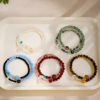 Multi Color Crystal Bead Bracelets