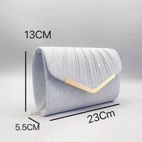 Women's Elegant Envelop Polyester Hand Bags