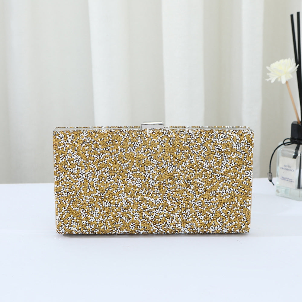 Geometric Diamond Glitter Beadings Evening Hand Bags