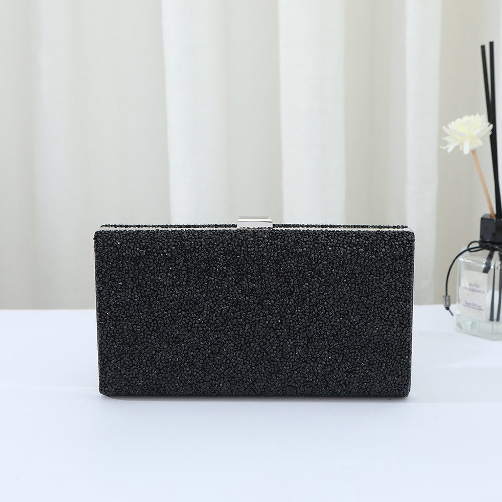 Geometric Diamond Glitter Beadings Evening Hand Bags