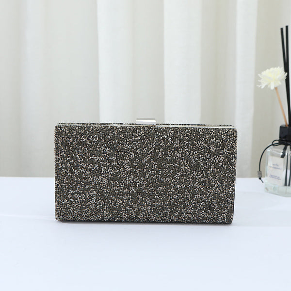 Geometric Diamond Glitter Beadings Evening Hand Bags