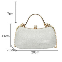 Geometric Delicated Daily Ruched Polyester Hand Bags