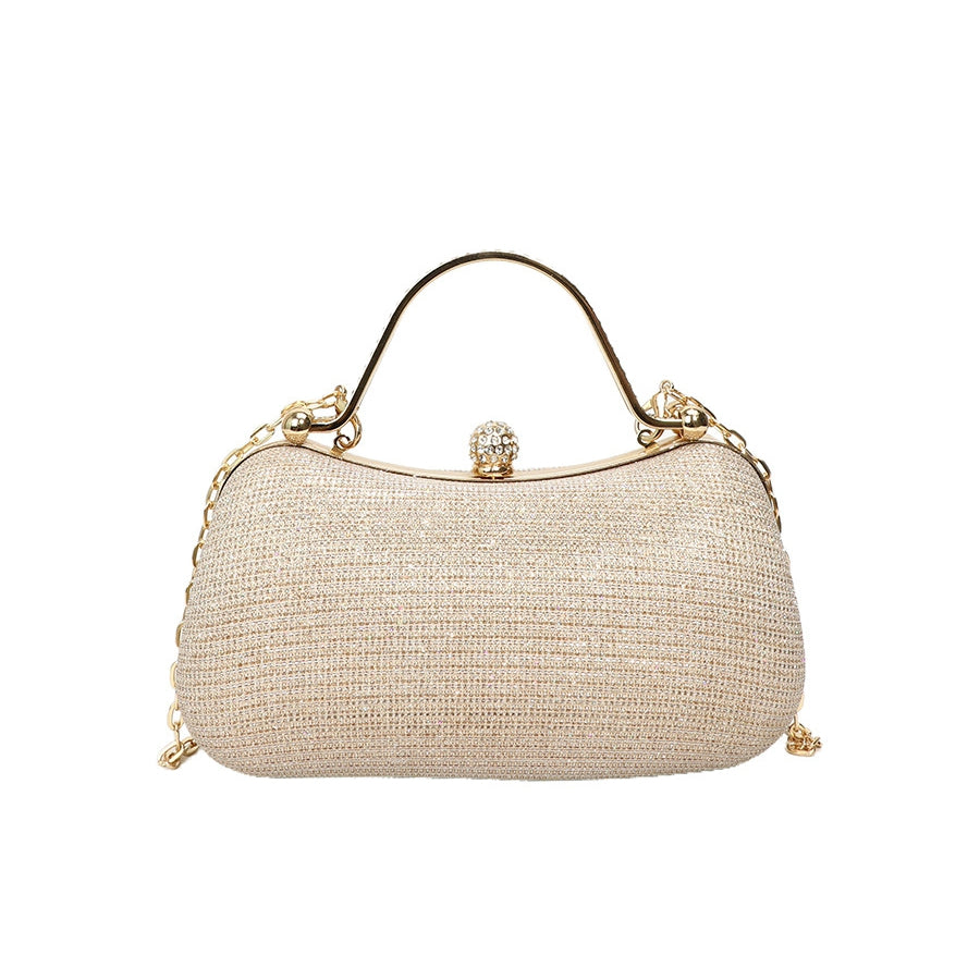 Geometric Delicated Daily Ruched Polyester Hand Bags