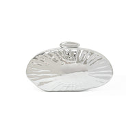 Sparkling Fan-Shaped Metallic Clutch Hand Bags
