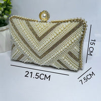 Sparkling Rhinestone Glitter Pearl Hand Bags