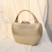 Women's Glitter Rhinestone Beadings Evening Hand Bags