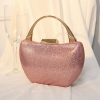 Women's Glitter Rhinestone Beadings Evening Hand Bags