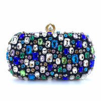Women's Glitter Rhinestone Beadings Evening Hand Bags
