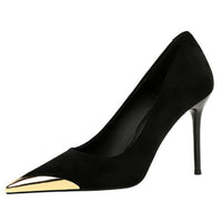 Closed Toe High Heel Elegant Party Shoes