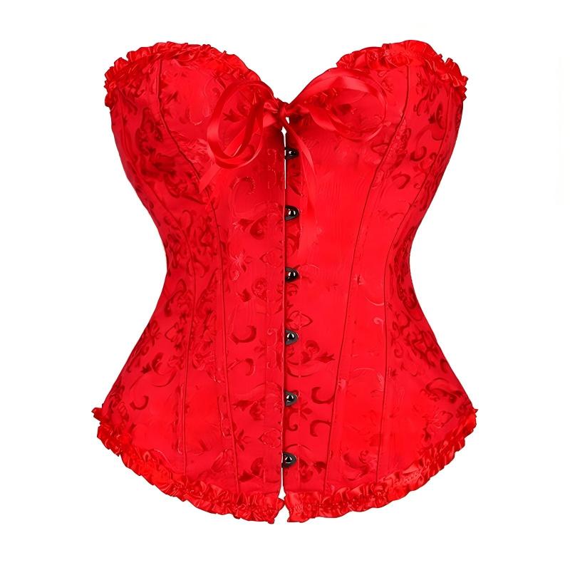 Jacquard Bust Lifting Trim High Waist Comfortable Shapewear Shorts