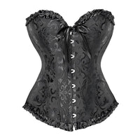 Jacquard Bust Lifting Trim High Waist Comfortable Shapewear Shorts
