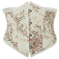 Boned Strapless Bustier Waist Cincher Vest Shapewear Shorts