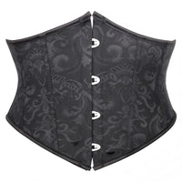 Boned Strapless Bustier Waist Cincher Vest Shapewear Shorts