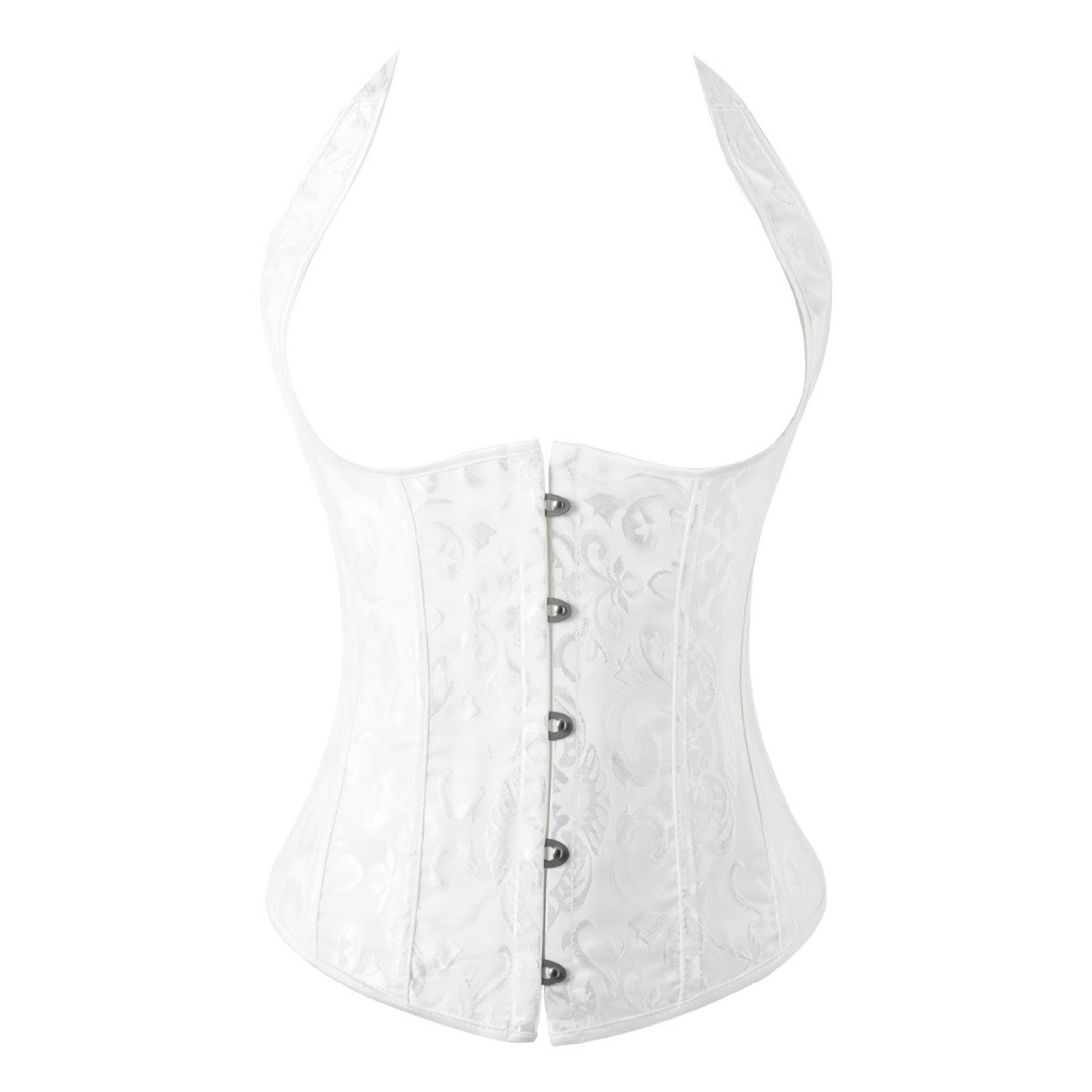 Black Sexy Jacquard Court Style Corset Waist Shapewear Shorts